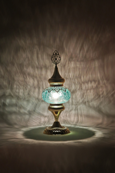 No.3 Size Gold Ottoman Design Table Lamp